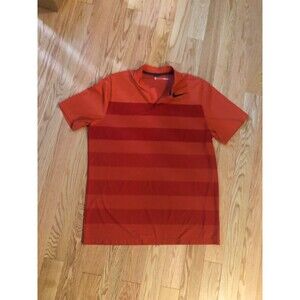 Nike Dri-Fit Golf Shirt Tiger Woods xl red zip